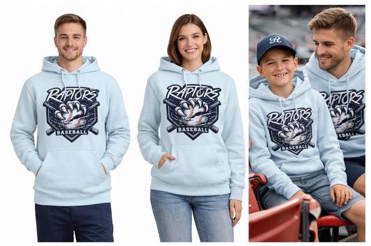 Raptors Home Plate Claw Hoodie