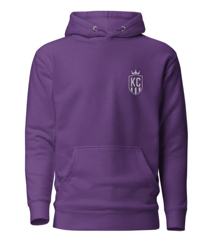 Soccer Capital Monochrome Back Graphic Hoodie