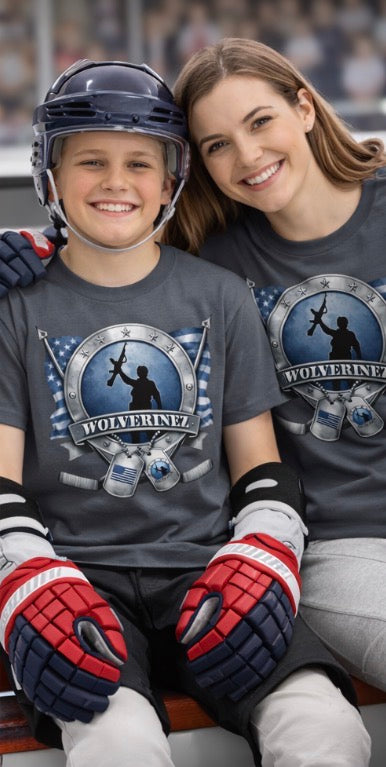 Wolverinez Crest Tee Shirt