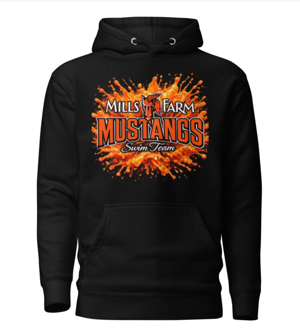 Mustangs Splash Hoodie