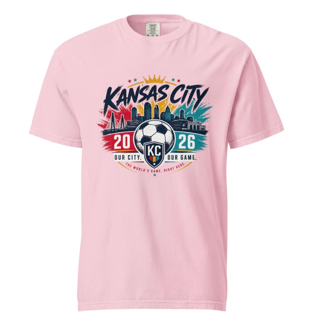 KC Soccer Skyline Tee Shirt