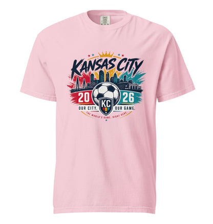 KC Soccer Skyline Tee Shirt