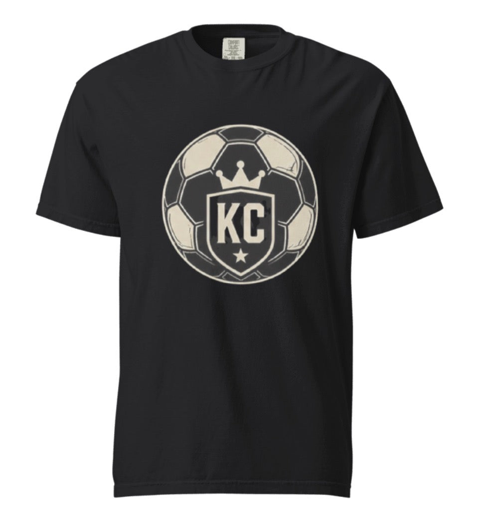 KC Soccer Ball Ghost Logo Tee Shirt