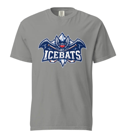 Icebats KC Hockey Design Logo Tee Shirt