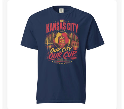 Our City Our Cup Design Tee Shirt