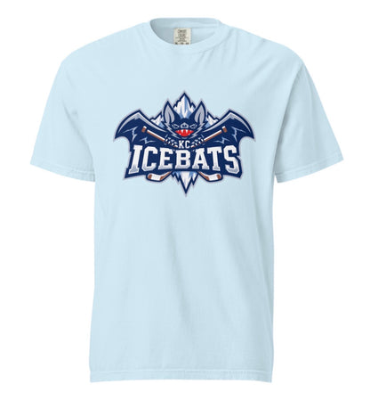 Icebats KC Hockey Design Logo Tee Shirt