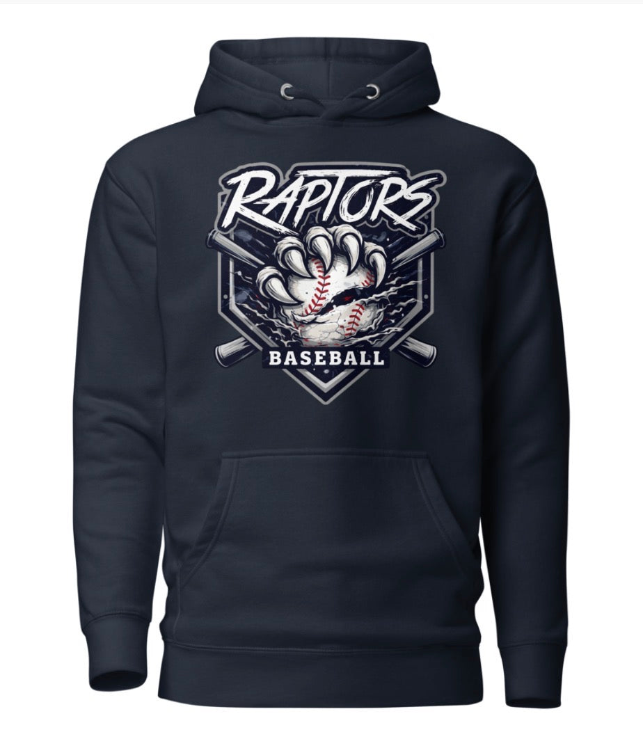 Raptors Home Plate Claw Hoodie