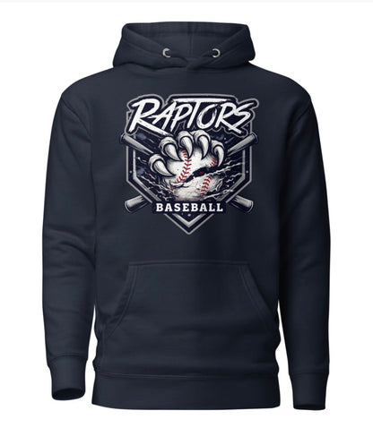 Raptors Home Plate Claw Hoodie
