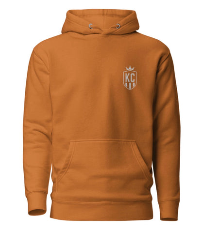 Soccer Capital Monochrome Back Graphic Hoodie