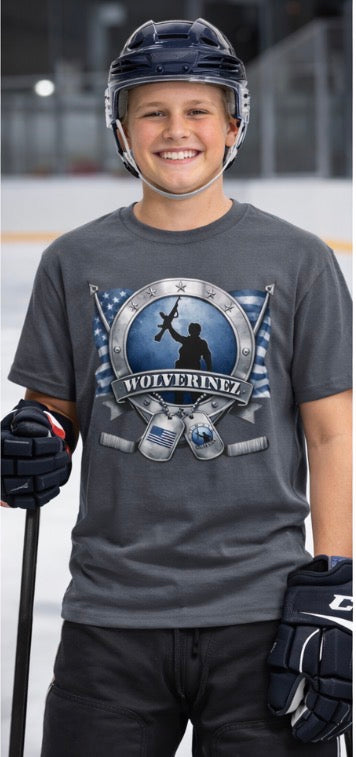 Wolverinez Crest Tee Shirt