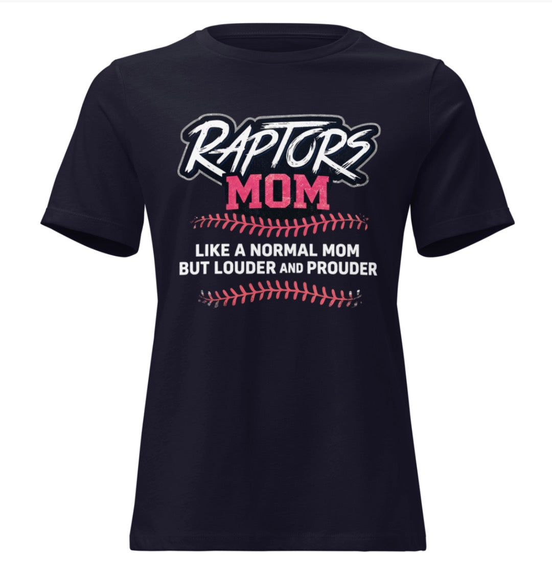 Raptors Mom Tee Shirt