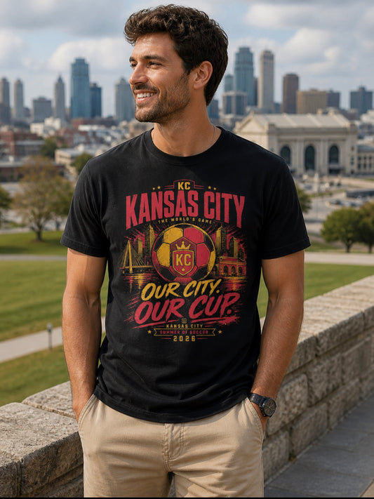 Our City Our Cup Design Tee Shirt
