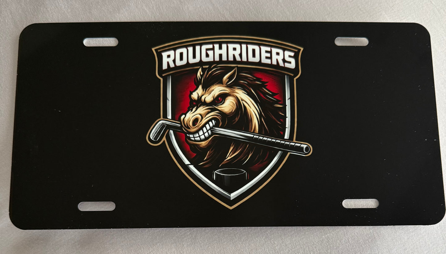 Roughriders License Plate