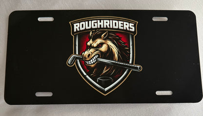 Roughriders License Plate