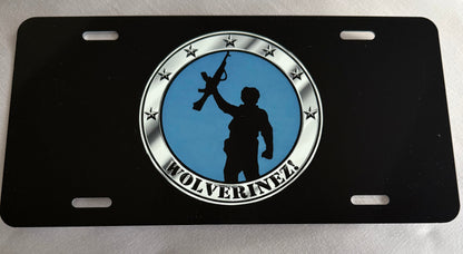 Wolverinez License Plate