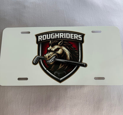 Roughriders License Plate