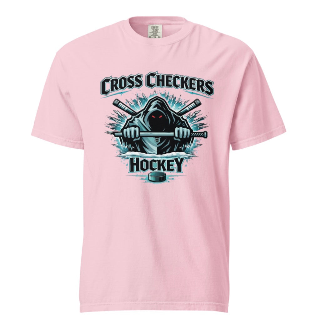 Cross Checkers Design Tee Shirt