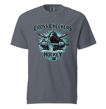 Cross Checkers Design Tee Shirt