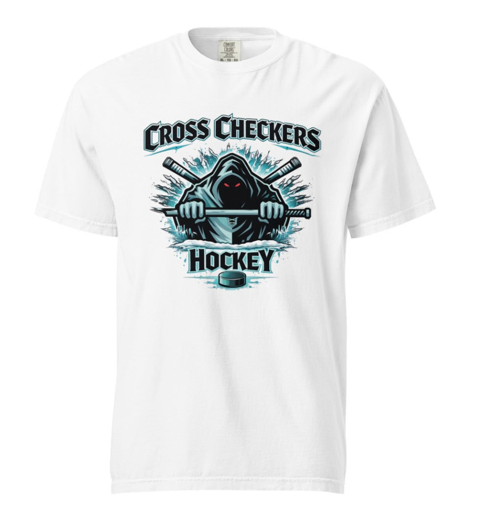 Cross Checkers Design Tee Shirt