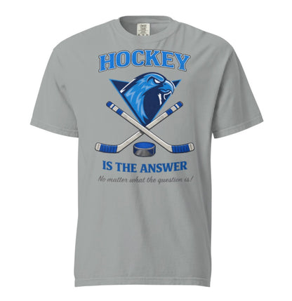 Icehawks Hockey Is The Answer Tee Shirt
