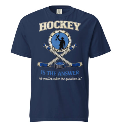 Wolverinez Hockey Is The Answer Tee Shirt