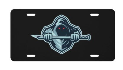 Cross Checkers License Plate
