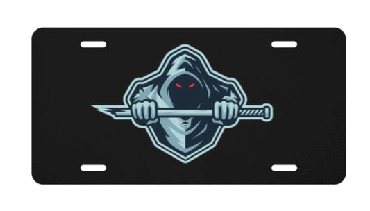 Cross Checkers License Plate