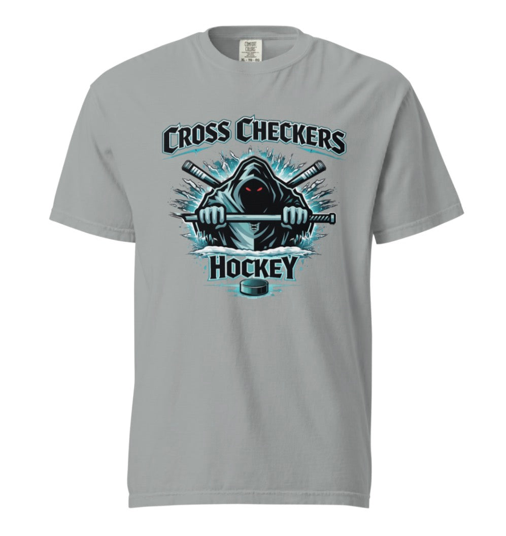 Cross Checkers Design Tee Shirt