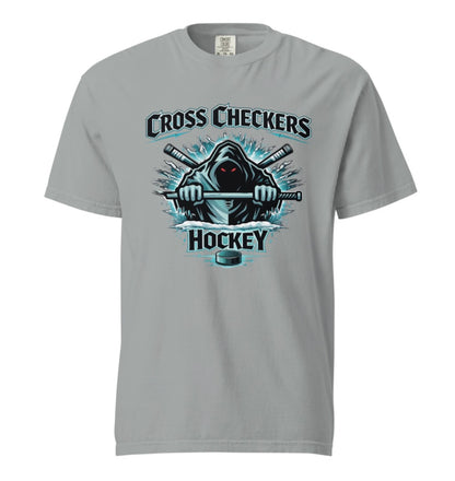 Cross Checkers Design Tee Shirt