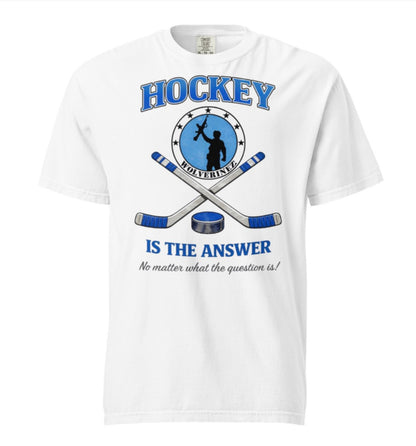 Wolverinez Hockey Is The Answer Tee Shirt