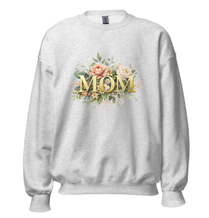 Mom Floral Sweatshirt