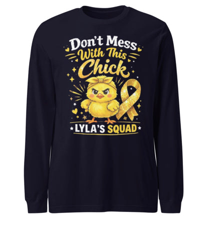 Lyla’s Squad Long Sleeve Adult Tee Shirt