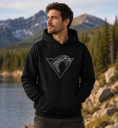 Icehawks Smoke Logo Hoodie