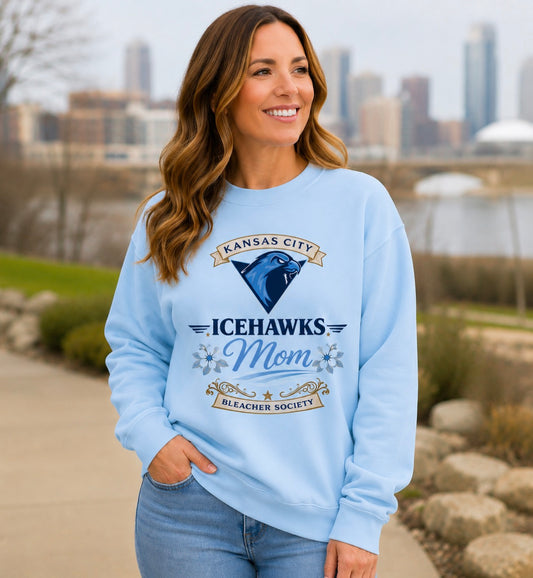 Bleacher Society Icehawks Mom Sweatshirt