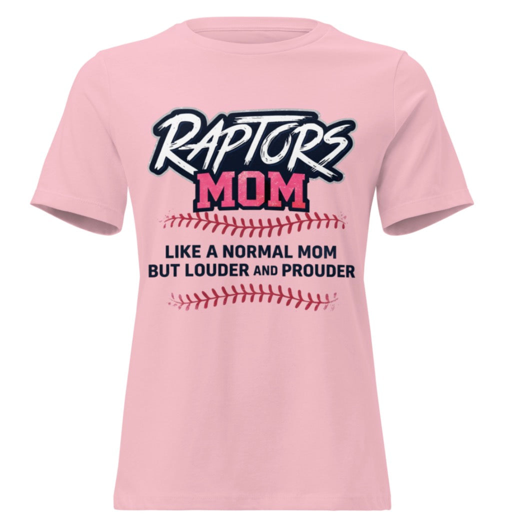 Raptors Proud Mom Tee Shirt
