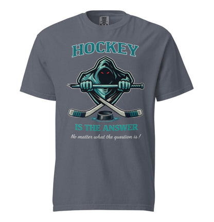 Cross Checkers Hockey Is The Answer Tee Shirt