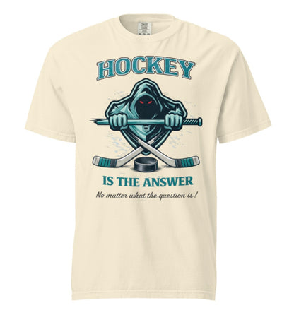 Cross Checkers Hockey Is The Answer Tee Shirt
