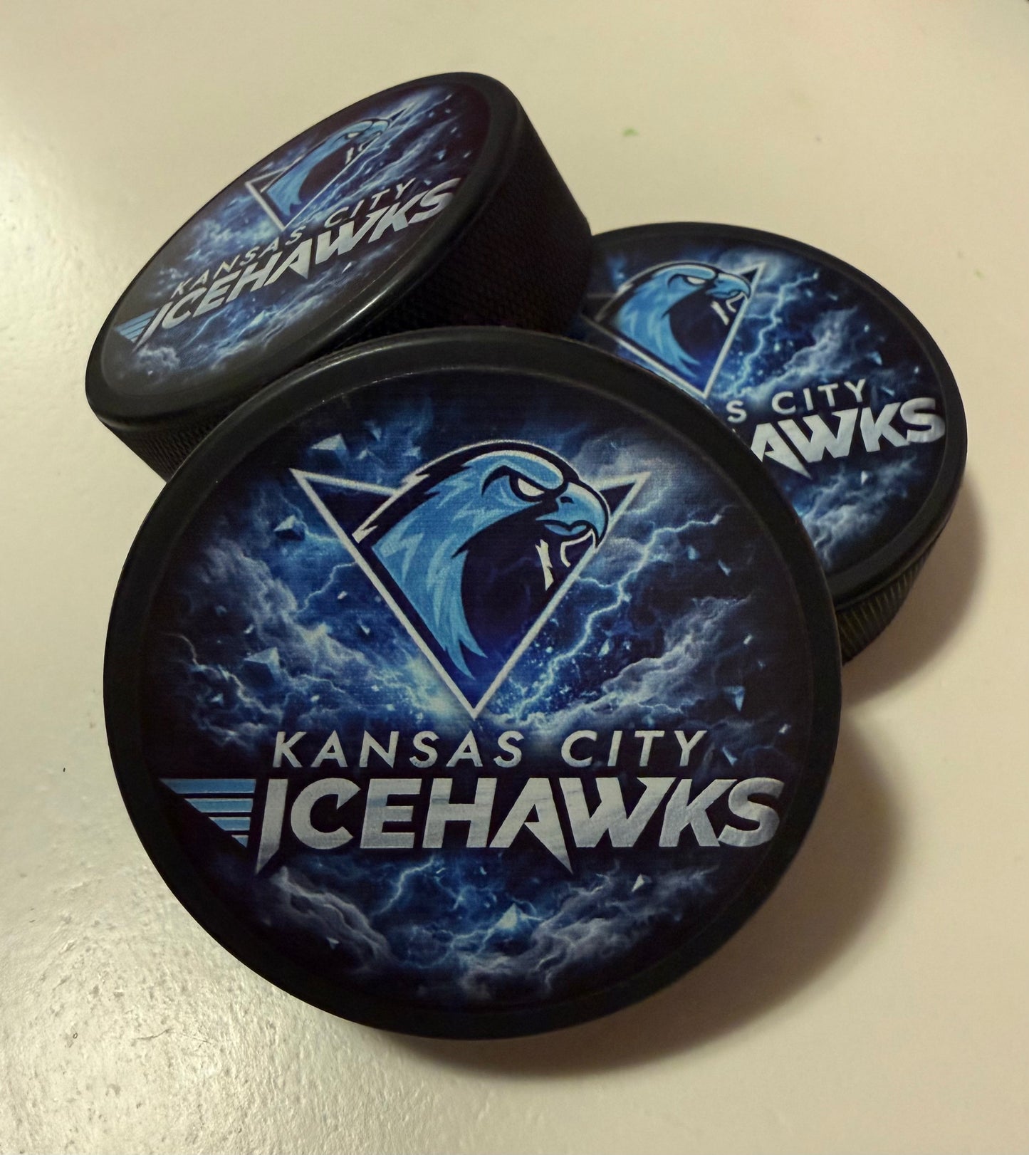 Icehawks Design Puck