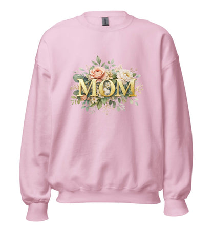 Mom Floral Sweatshirt