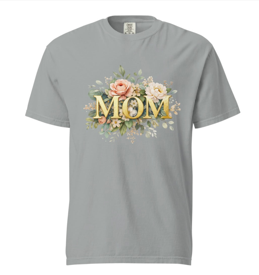 Mom Floral Tee Shirt