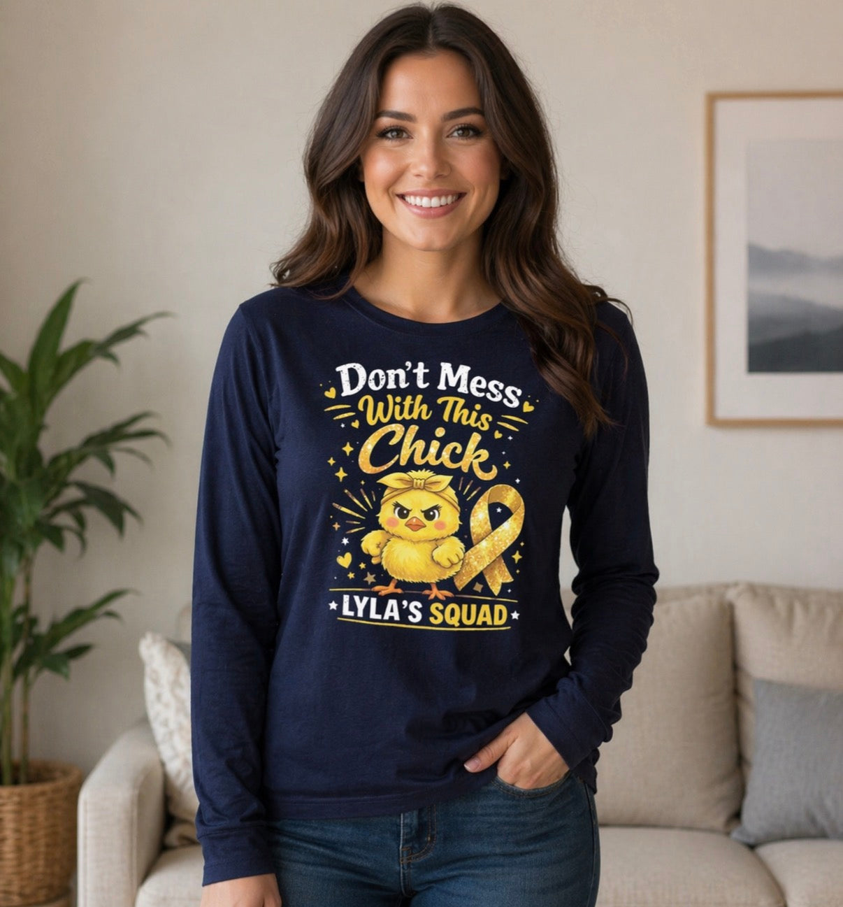 Lyla’s Squad Long Sleeve Adult Tee Shirt