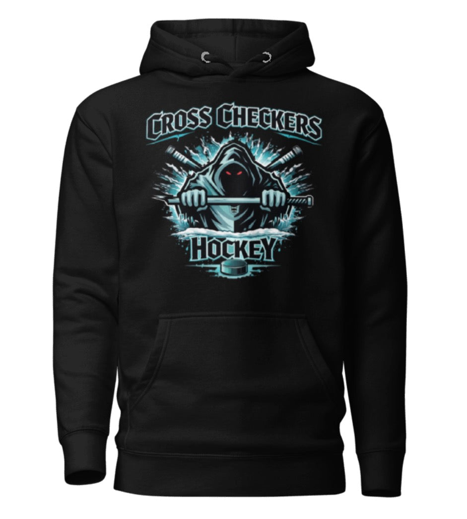 Cross Checkers Design Hoodie