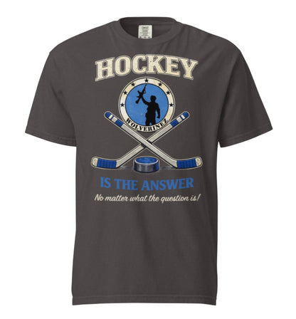 Wolverinez Hockey Is The Answer Tee Shirt