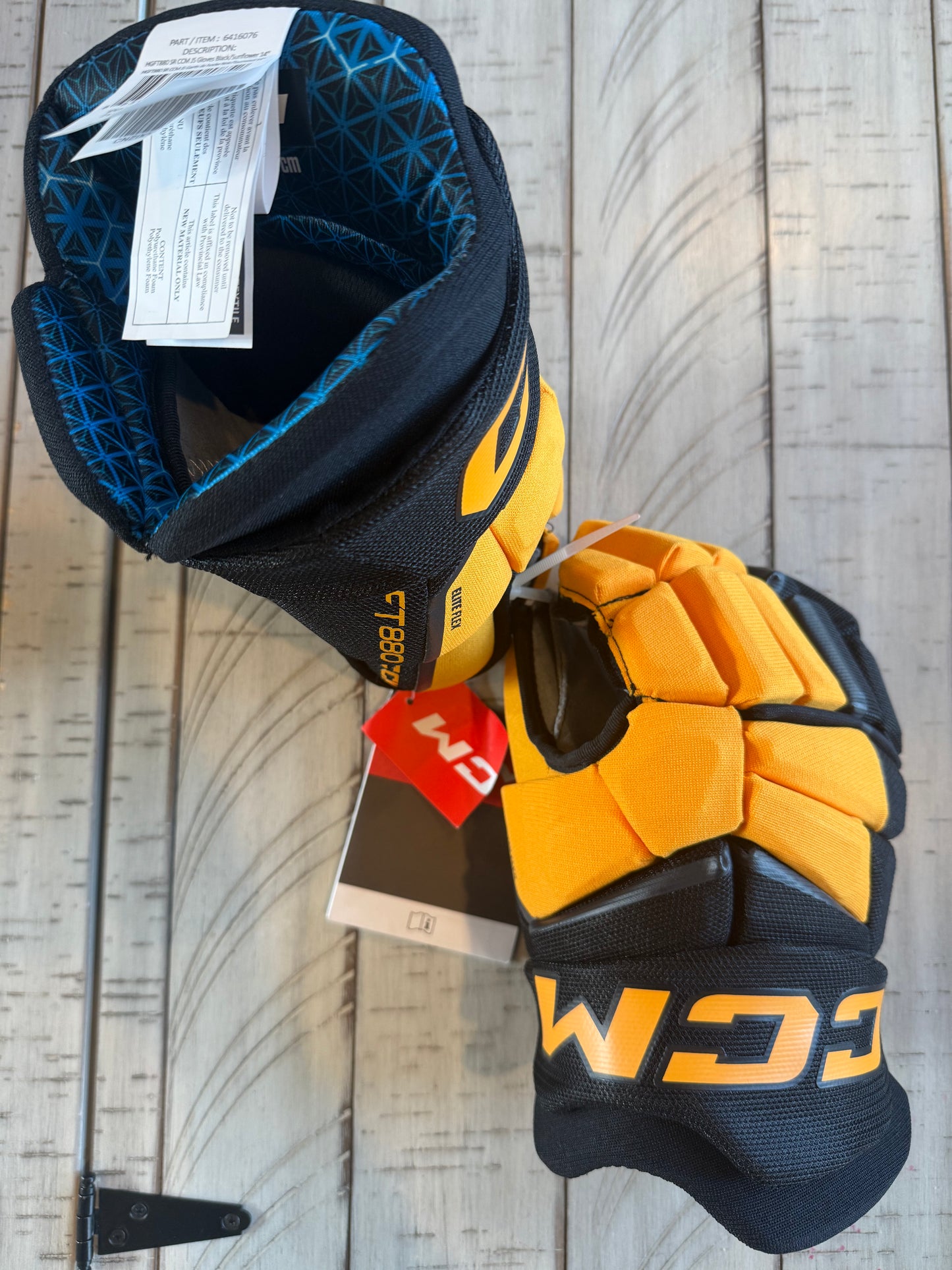 New CCM JetSpeed FT880 Hockey Gloves - 14”