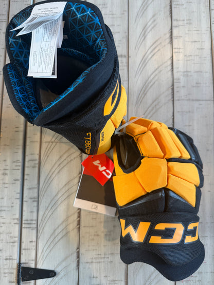 New CCM JetSpeed FT880 Hockey Gloves - 14”