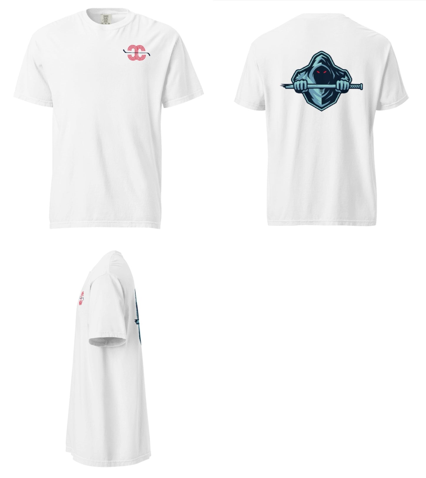 Cross Checkers Front/Back Logo Tee Shirt