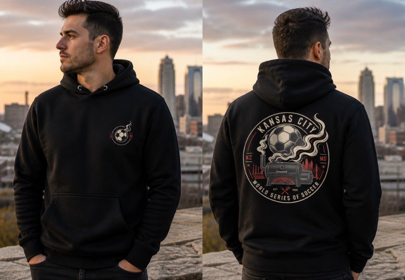 World Series of Soccer Back Graphic Hoodie